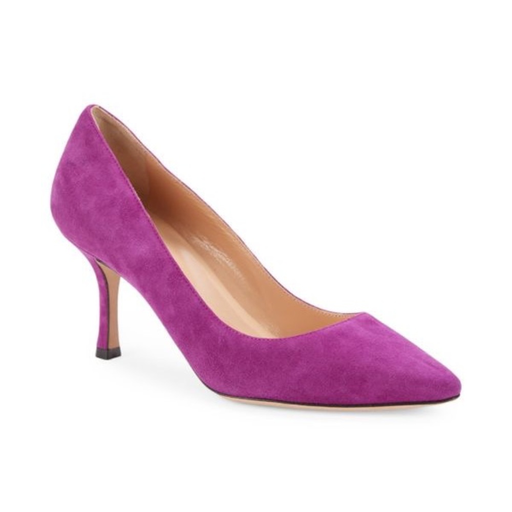 $800 Sergio Rossi Size 6(36) Point Toe Suede Pumps NWT(read description) - Picture 3 of 10